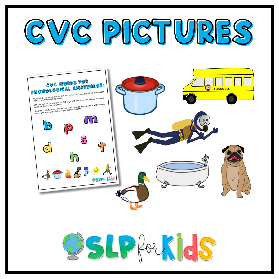 Mermaid Themed Activities for Phonological Awareness & Phonemic Awareness