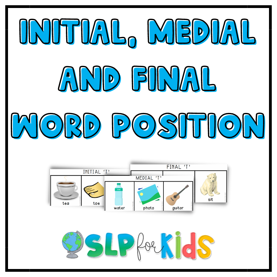 T Consonant Cards for Speech Sound and Phonological Awareness Therapy