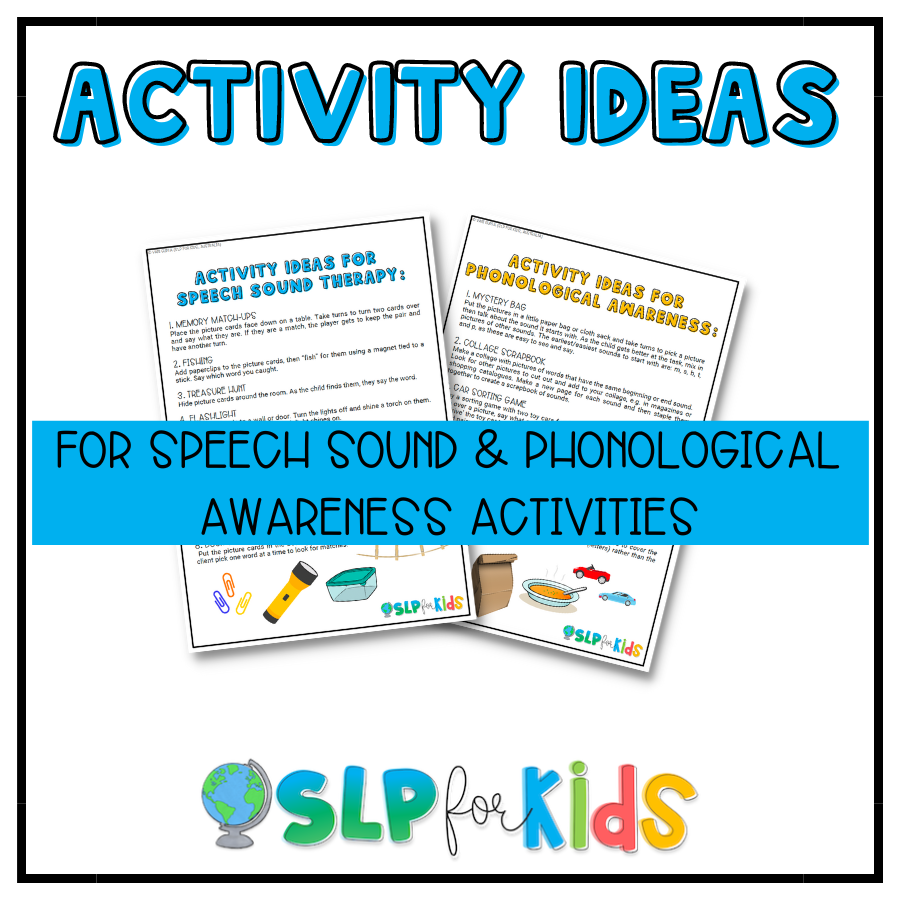 R Consonant Cards for Speech Sound and Phonological Awareness Therapy