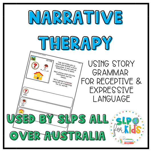 Narrative Therapy Program - Using Story Grammar for Language Therapy